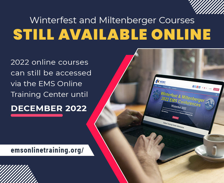 Winterfest and Miltenberger Online Courses Still Available via the Online Training Center